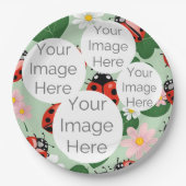 Erstellen Sie Ihr eigenes benutzerdefiniertes Foto Pappteller (Vorderseite)