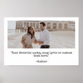 Erstellen Sie Ihr eigenes benutzerdefiniertes Foto Poster (Vorne)