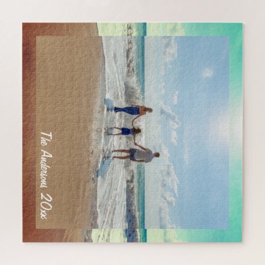 Erstellen Sie Ihr eigenes benutzerdefiniertes Foto Puzzle (Horizontal)