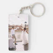 Erstellen Sie Ihr eigenes benutzerdefiniertes Foto Schlüsselanhänger (Rückseite)