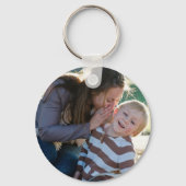 Erstellen Sie Ihr eigenes benutzerdefiniertes Foto Schlüsselanhänger (Rückseite)