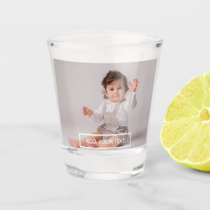 Erstellen Sie Ihr eigenes benutzerdefiniertes Foto Schnapsglas