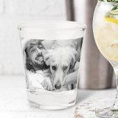 Erstellen Sie Ihr eigenes benutzerdefiniertes Foto Schnapsglas