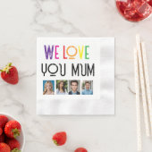 Erstellen Sie Ihr eigenes benutzerdefiniertes Foto Serviette (Beispiel)