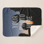Erstellen Sie Ihr eigenes benutzerdefiniertes Foto Sherpadecke (Vorderseite (Horizontal))