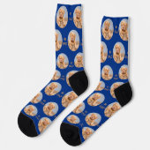 Erstellen Sie Ihr eigenes benutzerdefiniertes Foto Socken (Linkes Detail)