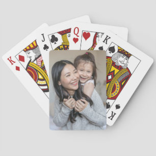 Erstellen Sie Ihr eigenes benutzerdefiniertes Foto Spielkarten