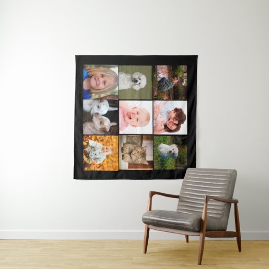 Erstellen Sie Ihr eigenes benutzerdefiniertes Foto Wandteppich (Beispiel (Horizontal))