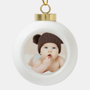 Erstellen Sie Ihr eigenes benutzerdefiniertes mode Keramik Kugel-Ornament