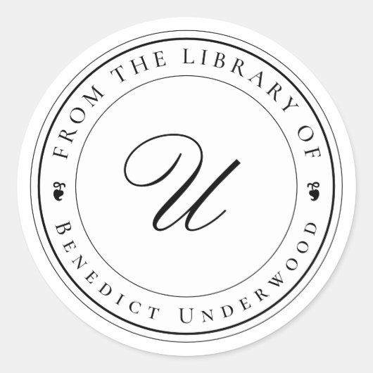 Erstellen Sie Ihr eigenes benutzerdefiniertes Mono Runder Aufkleber (Vorderseite)