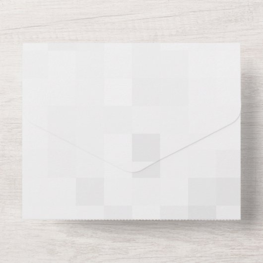 Erstellen Sie Ihr eigenes benutzerdefiniertes Pers All In One Einladung (Rückseite)