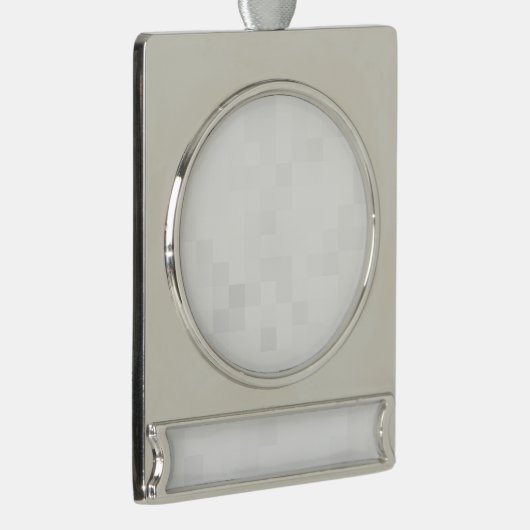 Erstellen Sie Ihr eigenes benutzerdefiniertes Pers Banner-Ornament Silber (Rechts)