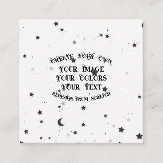 Erstellen Sie Ihr eigenes benutzerdefiniertes Pers Begleitkarte (Vorderseite)