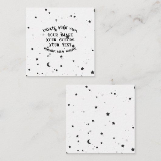 Erstellen Sie Ihr eigenes benutzerdefiniertes Pers Begleitkarte (Vorne/Hinten)