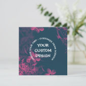 Erstellen Sie Ihr eigenes benutzerdefiniertes Pers Einladung (Stehend Vorderseite)