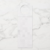 Erstellen Sie Ihr eigenes benutzerdefiniertes Pers Flaschenanhänger (Rückseite)