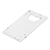 Erstellen Sie Ihr eigenes benutzerdefiniertes Pers Geldbeutel Flaschenöffner (Rückseite Schrägansicht)