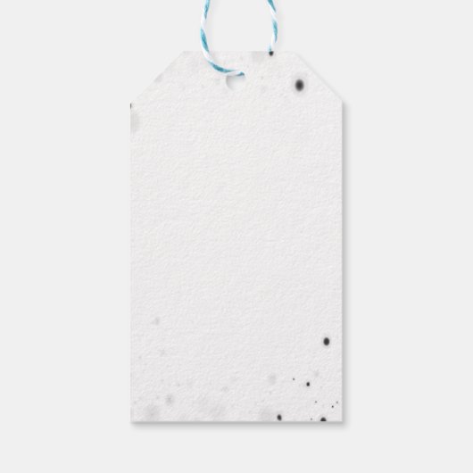 Erstellen Sie Ihr eigenes benutzerdefiniertes Pers Geschenkanhänger (Rückseite)