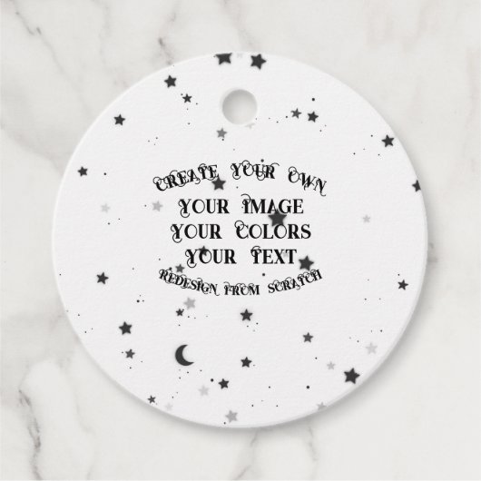 Erstellen Sie Ihr eigenes benutzerdefiniertes Pers Geschenkanhänger (Vorderseite)