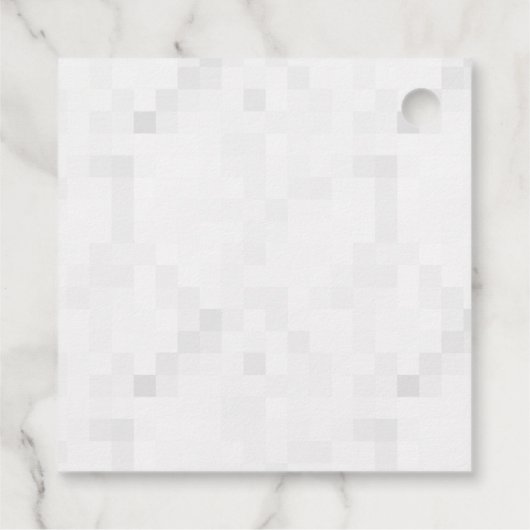 Erstellen Sie Ihr eigenes benutzerdefiniertes Pers Geschenkanhänger (Rückseite)