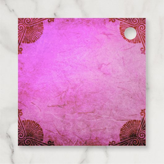 Erstellen Sie Ihr eigenes benutzerdefiniertes Pers Geschenkanhänger (Rückseite)