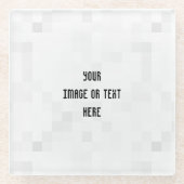 Erstellen Sie Ihr eigenes benutzerdefiniertes Pers Glasuntersetzer (Vorderseite)