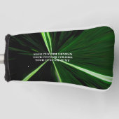 Erstellen Sie Ihr eigenes benutzerdefiniertes Pers Golf Headcover (Vorderseite)