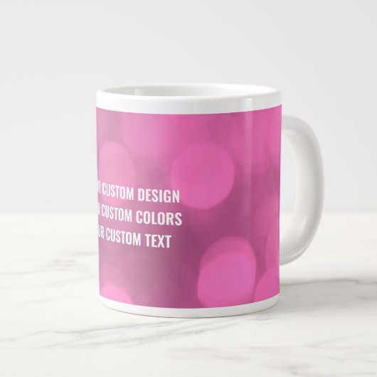 Erstellen Sie Ihr eigenes benutzerdefiniertes Pers Jumbo-Tasse (Vorderseite Rechts)