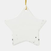 Erstellen Sie Ihr eigenes benutzerdefiniertes Pers Keramik Ornament (Hinten)