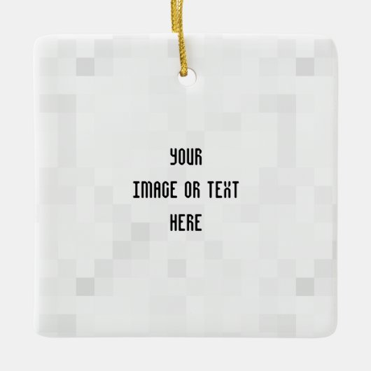 Erstellen Sie Ihr eigenes benutzerdefiniertes Pers Keramikornament (Vorderseite)