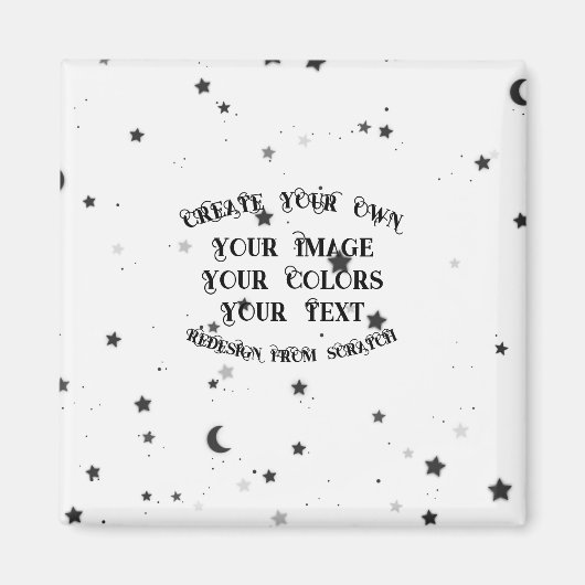 Erstellen Sie Ihr eigenes benutzerdefiniertes Pers Magnet (Vorne)