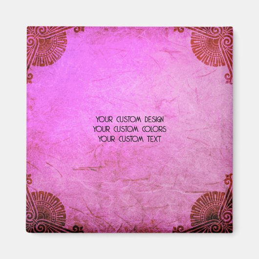 Erstellen Sie Ihr eigenes benutzerdefiniertes Pers Magnet (Vorne)