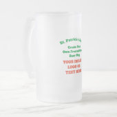 Erstellen Sie Ihr eigenes benutzerdefiniertes Pers Mattglas Bierglas (Vorderseite Links)