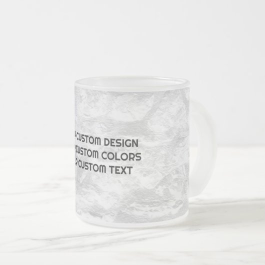 Erstellen Sie Ihr eigenes benutzerdefiniertes Pers Mattglastasse (VorderseiteRechts)