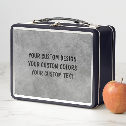 Erstellen Sie Ihr eigenes benutzerdefiniertes Pers Metall Brotdose (Beispiel)