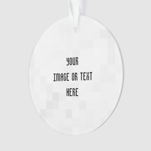 Erstellen Sie Ihr eigenes benutzerdefiniertes Pers Ornament (Vorderseite)