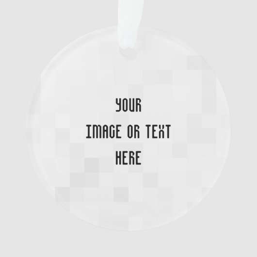 Erstellen Sie Ihr eigenes benutzerdefiniertes Pers Ornament (Vorderseite)