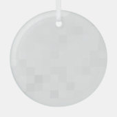 Erstellen Sie Ihr eigenes benutzerdefiniertes Pers Ornament Aus Glas (Vorderseite)
