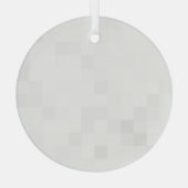 Erstellen Sie Ihr eigenes benutzerdefiniertes Pers Ornament Aus Glas (Rückseite)