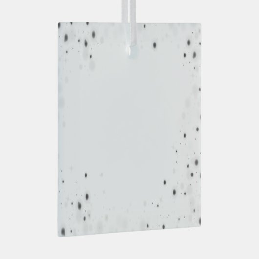 Erstellen Sie Ihr eigenes benutzerdefiniertes Pers Ornament Aus Glas (Vorderseite Rechts)