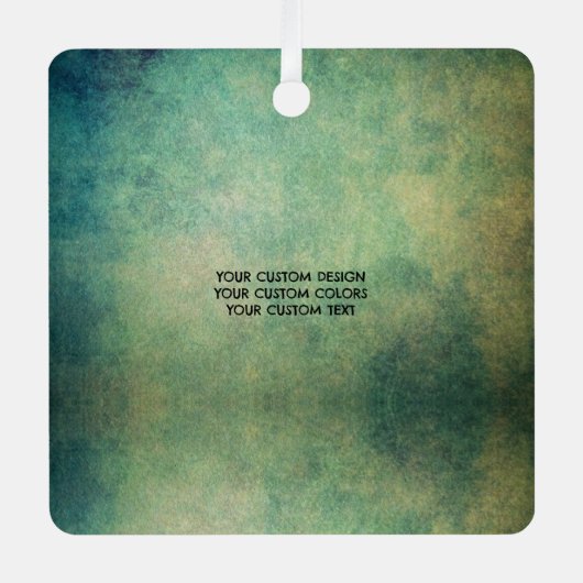 Erstellen Sie Ihr eigenes benutzerdefiniertes Pers Ornament Aus Metall (Vorderseite)