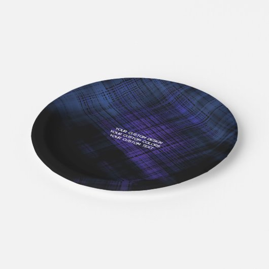 Erstellen Sie Ihr eigenes benutzerdefiniertes Pers Pappteller (Schrägansicht)