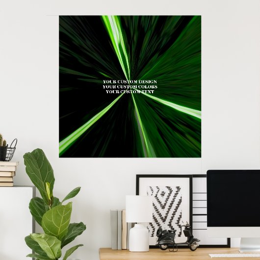 Erstellen Sie Ihr eigenes benutzerdefiniertes Pers Poster (Heimbüro)