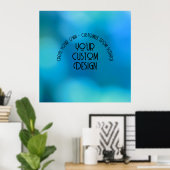 Erstellen Sie Ihr eigenes benutzerdefiniertes Pers Poster (Heimbüro)