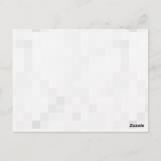 Erstellen Sie Ihr eigenes benutzerdefiniertes Pers Postkarte (Rückseite)