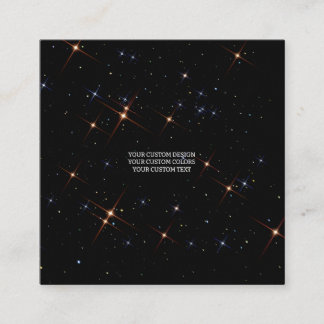 Erstellen Sie Ihr eigenes benutzerdefiniertes Pers Quadratische Visitenkarte