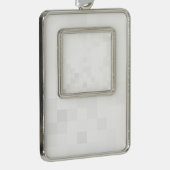 Erstellen Sie Ihr eigenes benutzerdefiniertes Pers Rahmen-Ornament Silber (Rechts)