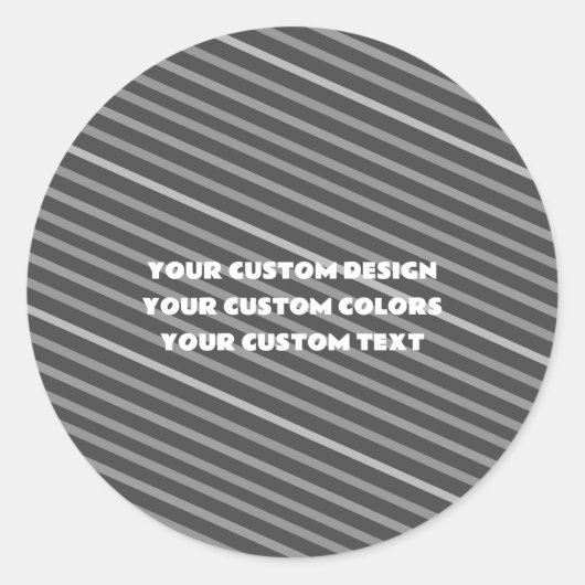 Erstellen Sie Ihr eigenes benutzerdefiniertes Pers Runder Aufkleber (Vorderseite)