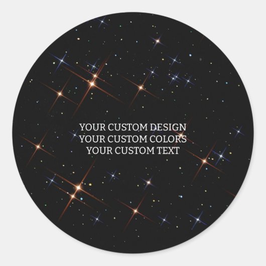 Erstellen Sie Ihr eigenes benutzerdefiniertes Pers Runder Aufkleber (Vorderseite)