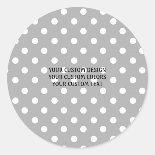 Erstellen Sie Ihr eigenes benutzerdefiniertes Pers Runder Aufkleber (Vorderseite)